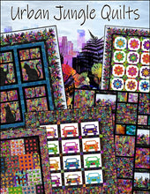 Load image into Gallery viewer, Urban Jungle Quilts from In The Beginning, Book of Patterns UJQ.BK, Little Turtle Cottage
