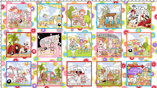 Vintage Holiday Happy Camper by Loralie Designs®, Little Turtle Cottage