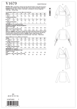 Load image into Gallery viewer, Vogue Pattern V1679 Misses Top, Little Turtle Cottage
