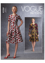 Load image into Gallery viewer, Vogue Pattern V1737 Misses Fit &amp; Flare Dresses, Little Turtle Cottage
