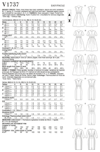 Load image into Gallery viewer, Vogue Pattern V1737 Misses Fit &amp; Flare Dresses, Little Turtle Cottage
