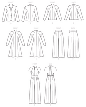 Load image into Gallery viewer, Vogue Pattern V1741 Misses Jacket, Top, Dress, Pants &amp; Jumpsuit, Little Turtle Cottage
