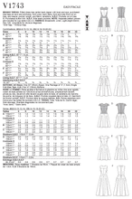 Load image into Gallery viewer, Vogue Pattern V1743 Misses Dress, Little Turtle Cottage
