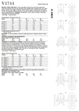 Load image into Gallery viewer, Vogue Pattern V1744 Misses Shirt &amp; Belt, Little Turtle Cottage
