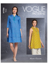Load image into Gallery viewer, Vogue Pattern V1750 Misses Tunic &amp; Dress, Little Turtle Cottage
