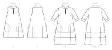 Load image into Gallery viewer, Vogue Pattern V1750 Misses Tunic &amp; Dress, Little Turtle Cottage
