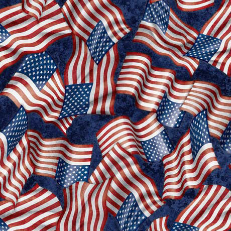 American Heroes by QT Fabrics, Little Turtle Cottage