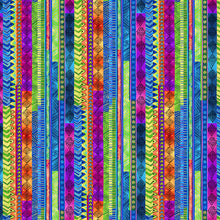 Load image into Gallery viewer, Laurel Burch Basic Stripe from Clothworks, Little Turtle Cottage
