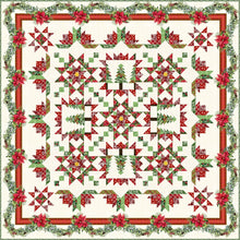 Load image into Gallery viewer, A Poinsettia Winter Quilt Booklet by Jason Yenter, Little Turtle Cottage
