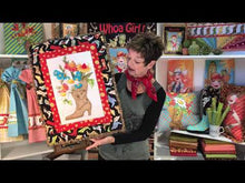 Load and play video in Gallery viewer, Whoa Girl!, Roper Black by Loralie Designs® 692-324, by the yard
