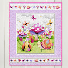 Load image into Gallery viewer, Sloan the Snail by SusyBee® for Clothworks 36" Quilt Panel, SB20409-545, by the panel
