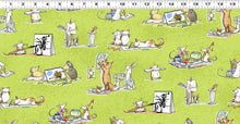 Load image into Gallery viewer, Art Club by Anita Jeram for Clothworks, Little Turtle Cottage
