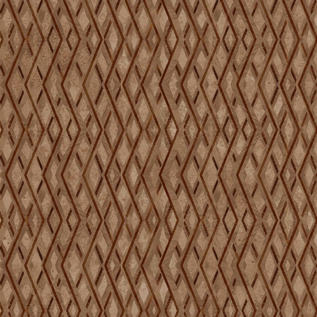 Baby Safari Animals by P&B Texture Geo Brown BSAN-4847-ZZ - Little Turtle Cottage