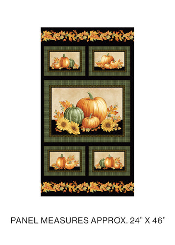 Benartex Autumn Elegance Panel 24