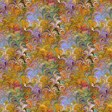 Load image into Gallery viewer, Benartex Poured Color Cosette Orange/Multi 12355-39 Little Turtle Cottage
