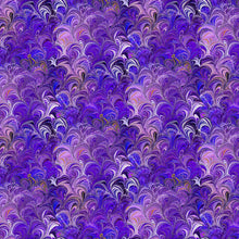 Load image into Gallery viewer, Benartex Poured Color Cosette Purple/Multi 12355-66 Little Turtle Cottage
