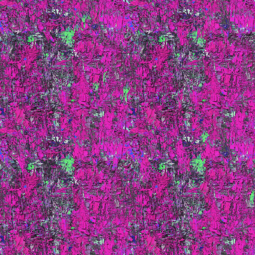 Benartex Poured Color Impressions Pink/Green 12356-20 Little Turtle Cottage