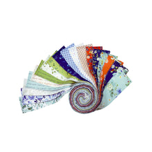 Load image into Gallery viewer, Clothworks Bloom Wildly 2.5&quot; Jelly Roll Strips 40pcs ST0337  - Little Turtle Cottage
