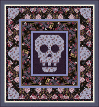 Load image into Gallery viewer, Bones Collection by Studio E Large Floral &amp; Bones Dusty Rose 7113-21, by the yard

