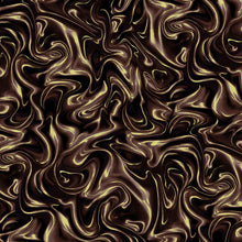 Load image into Gallery viewer, Chocolicious by Kanvas Studio for Benartex, Chocolate Bliss Chocolate/Gold 9847-77, by the yard
