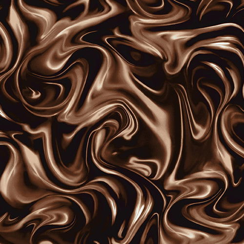 Chocolicious by Kanvas Studio for Benartex, Chocolate Bliss Milk 9847-70 - Little Turtle Cottage