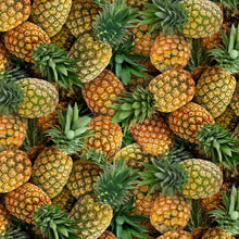 Load image into Gallery viewer, Elizabeth&#39;s Studio Food Festival Gold Pineapple 596E-GLD, by the yard
