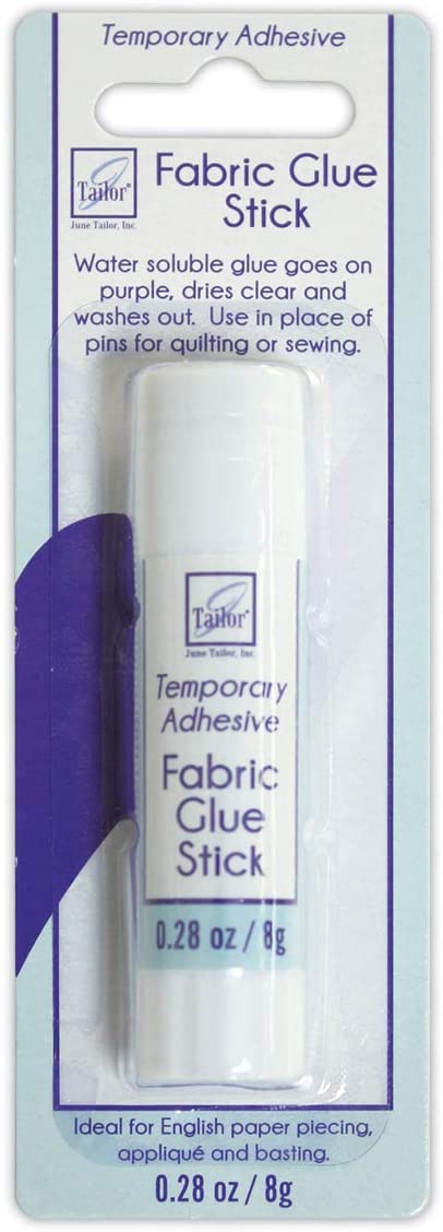 June Taylor Fabric  Temporary Adhesive Fabric Glue Stick .28oz | Little Turtle Cottage
