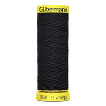 Load image into Gallery viewer, Gutermann Elastic Sewing Thread-Navy 11 yds
