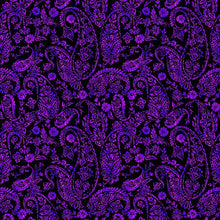 Load image into Gallery viewer, Resplendent Purple Paisley 5JYO-3 by Jason Yenter - Little Turtle Cottage
