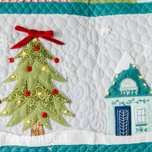 Load image into Gallery viewer, Kimberbell Designs - Candy Cane Lane Bench Pillow Pattern Sewing Version KD198
