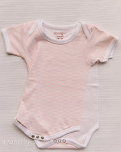 Load image into Gallery viewer, Kimberbell Baby Bodysuit set of 2, Grey or Peach, Ready for Applique or Embroidery of your design
