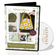 Load image into Gallery viewer, Kimberbell Designs - Keepsake Clasp Purses, Embroidery Pattern &amp; Embellishments CD
