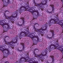 Load image into Gallery viewer, Blank Quilting Natural Beauties-Sea Shell Purple 1797-55 - Little Turtle Cottage

