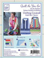 Load image into Gallery viewer, June Taylor &quot;Quilt As You Go&quot; Clothing Coverall, Adult Bib / Apron JT-1456 - Little Turtle Cottage
