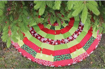 Quilt As You Go Tree Skirt JT-1492