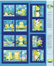 Load image into Gallery viewer, Paul&#39;s Pond by Susybee for Clothworks Storybook Panel SB20406-950, by the Panel
