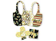 Load image into Gallery viewer, SIY - Sew It Yourself™! - Fold &amp; Store Oversize Shopping Tote KIT
