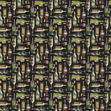 Load image into Gallery viewer, Life Happens Wine Helps by Northcott Wine Bottles Digital DP24561-99 - Little Turtle Cottage
