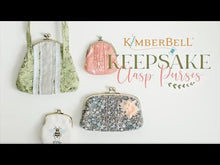 Load and play video in Gallery viewer, Kimberbell Designs - Keepsake Clasp Purses, Embroidery Pattern &amp; Embellishments CD
