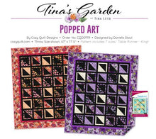 Load image into Gallery viewer, Tina&#39;s Garden Digital Purple Dahlias by Clothworks Y3678-27, by the Yard
